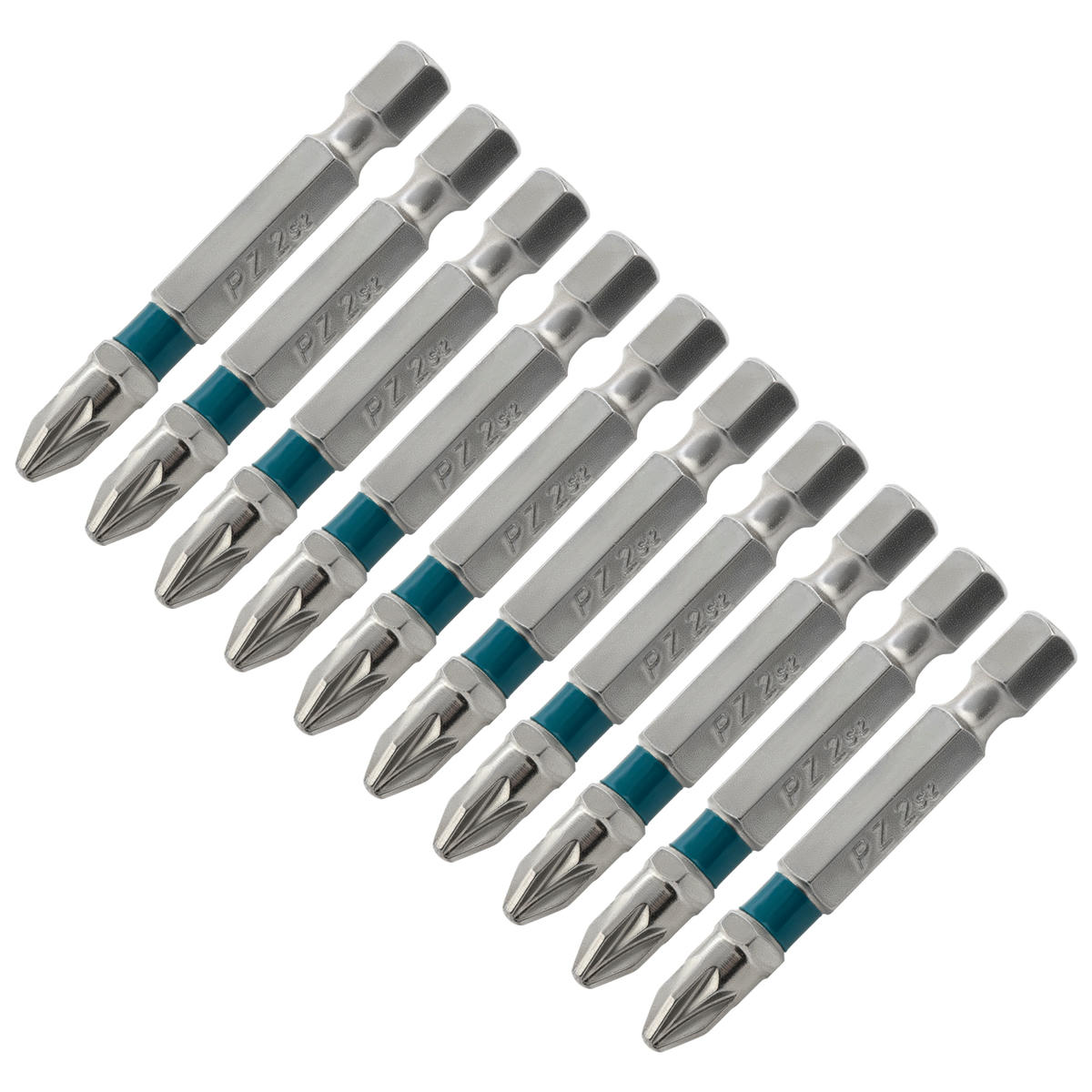 Набор бит PZ2х50 сталь S2, (10шт) GROSS preview 1