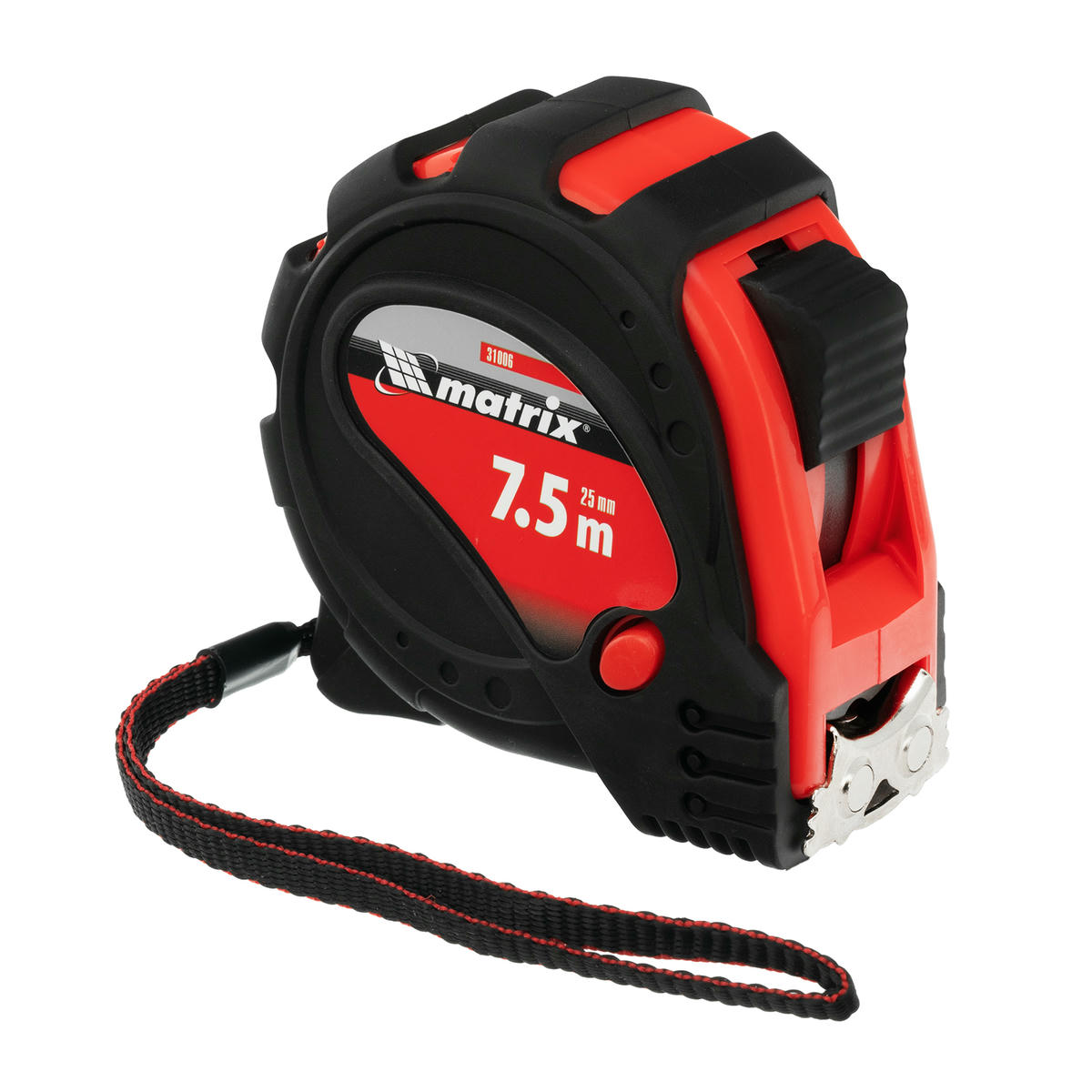 Рулетка 7,5м 25мм Status magnet 3 fixations MATRIX preview 1