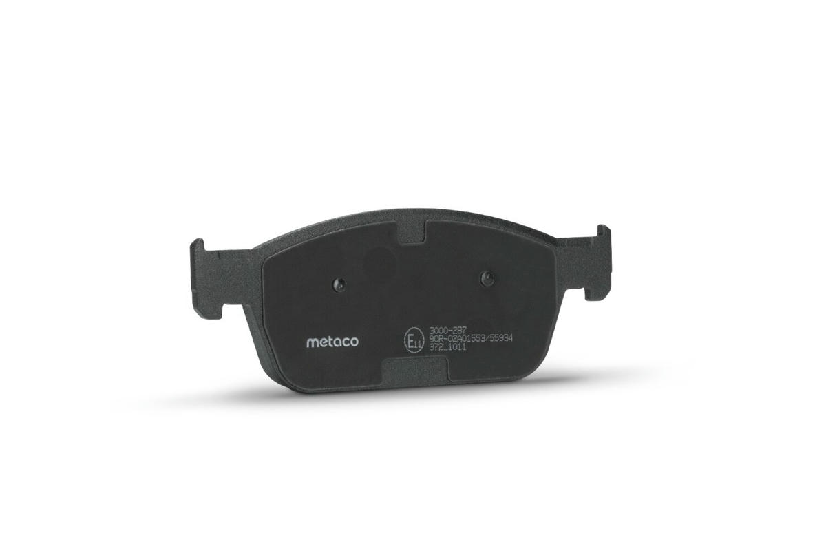 Колодки тормозные передние к-кт metaco 3000-287 preview 3 Колодки тормозные передние к-кт metaco 3000-287 preview 3