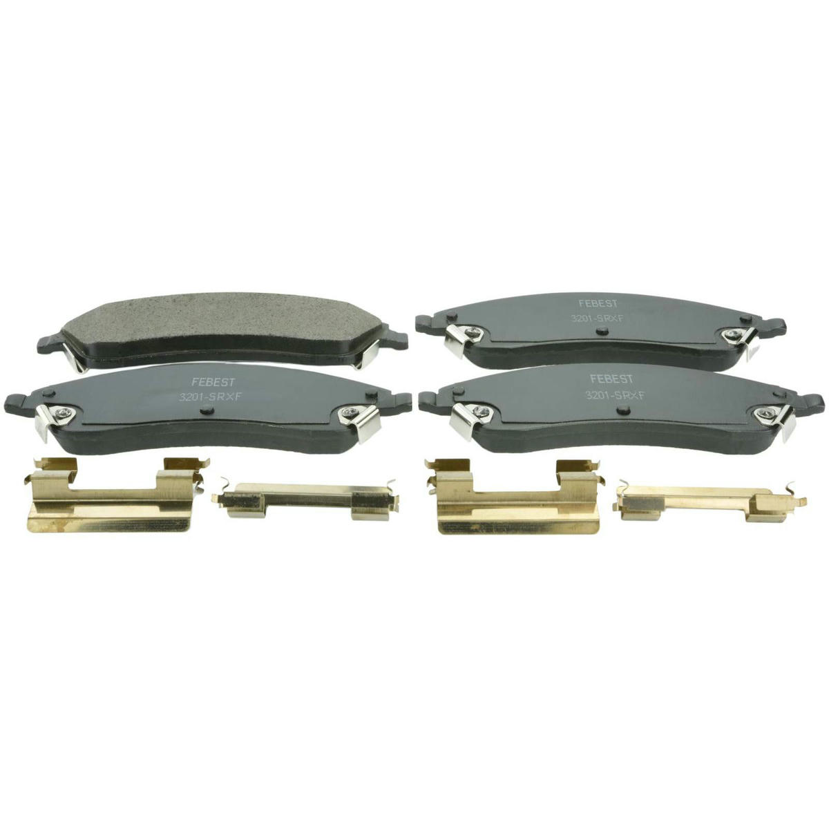 Колодки тормозные передние к-кт FEBEST 3201-SRXF preview 1