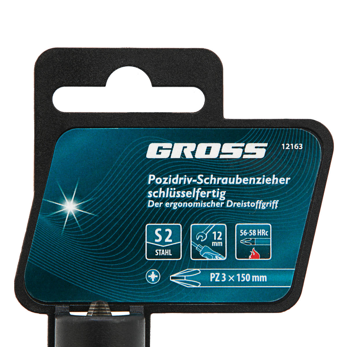 Отвертка PZ3 x 150 мм, S2, трехкомпонентная ручка//GROSS preview 4