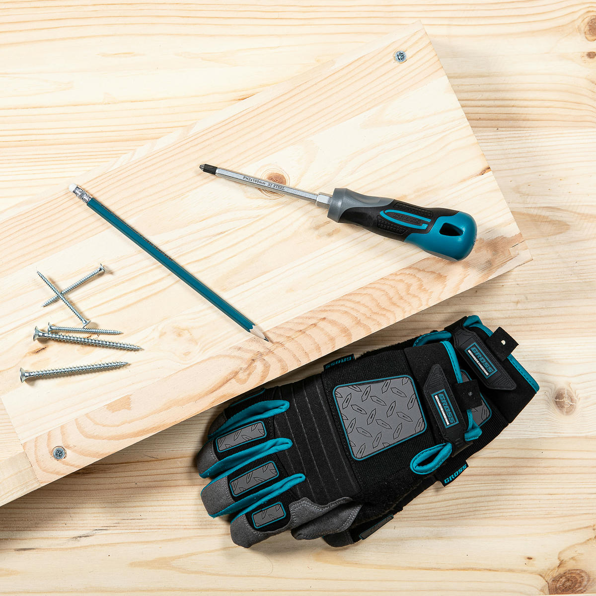 Отвертка PH2 x 100мм, S2, трехкомпонентная ручка GROSS preview 5