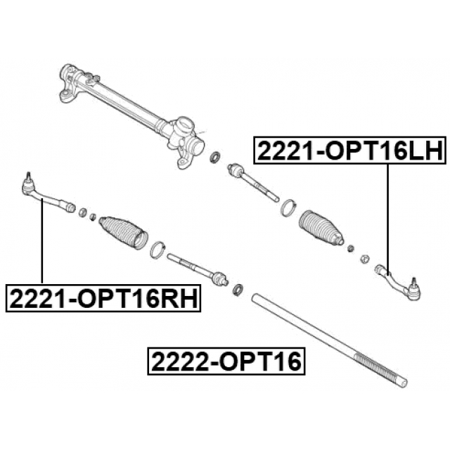 ТЯГА РУЛЕВАЯ, шт preview 2