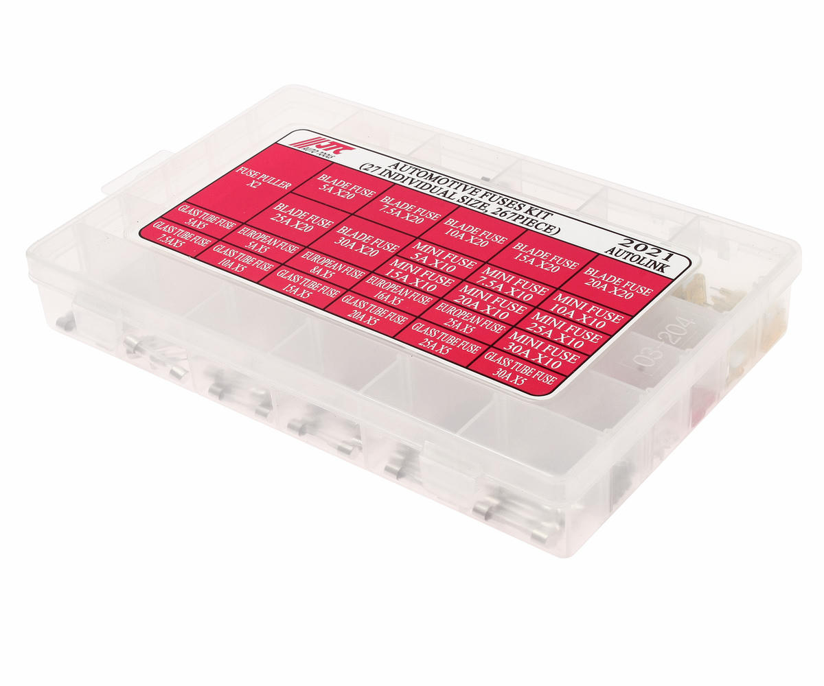 ПРЕДОХРАНИТЕЛЬ 5-35А (В БОКСЕ) НАБОР 267ШТ. JTC preview 1