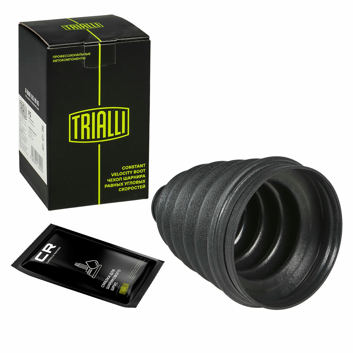 Пыльник ШРУСа для а/м Honda Accord (02-) (наруж.компл: хомуты/смазка) (TPEE) (FG 2306) preview 2