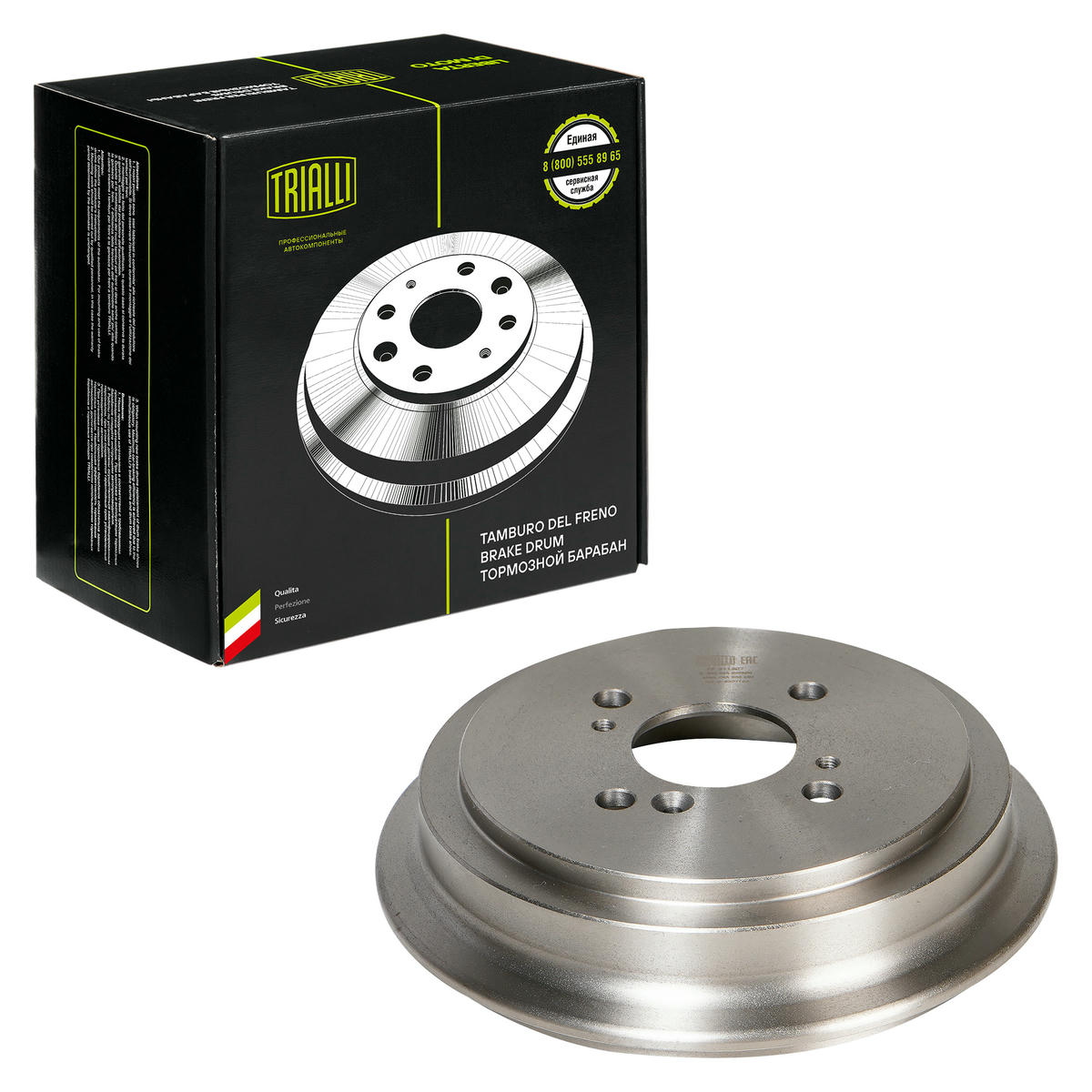 Барабан тормозной TRIALLI TF 211307 preview 1