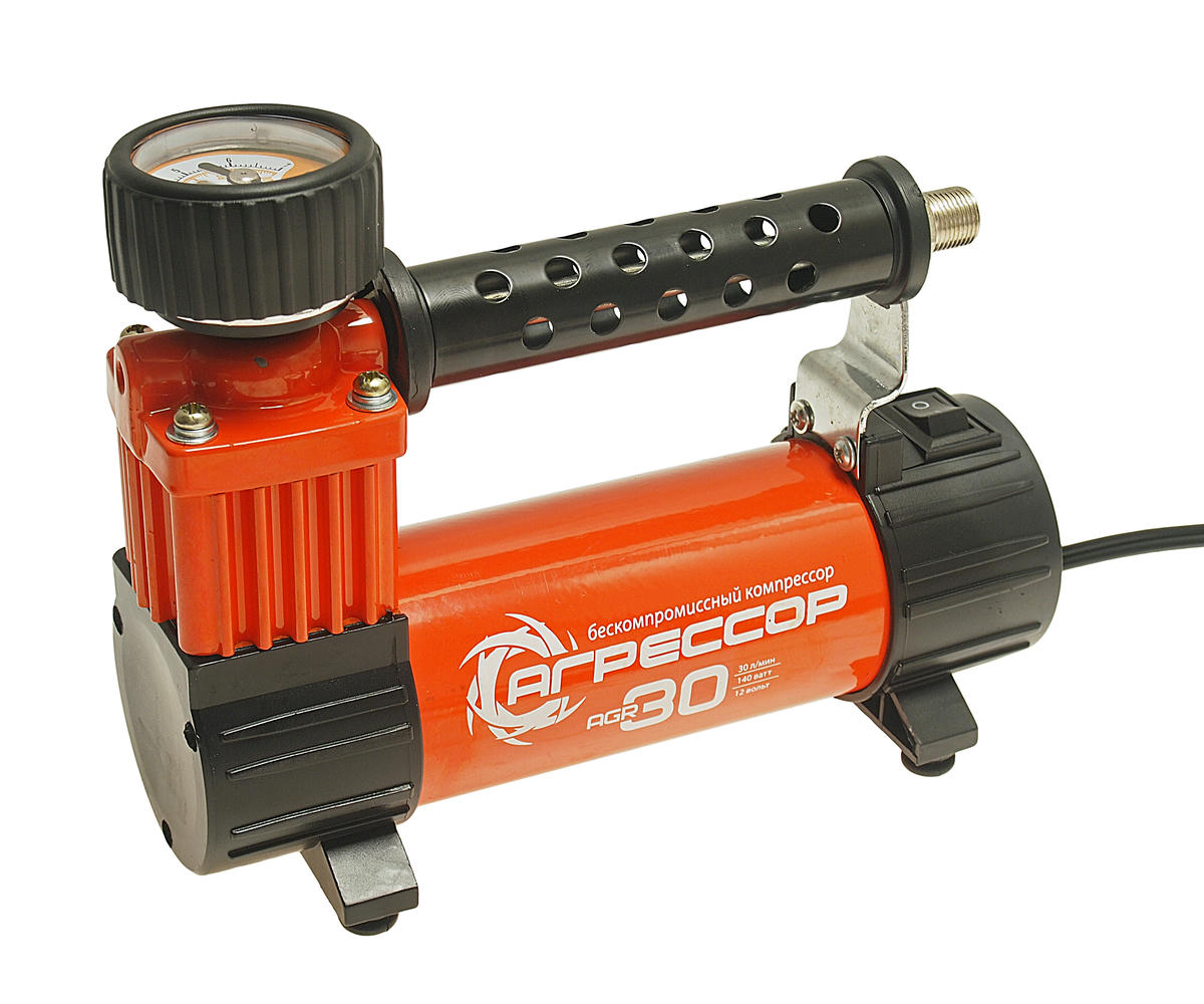 Компрессор автомобильный Агрессор 30л/мин AUTOPROFI preview 1