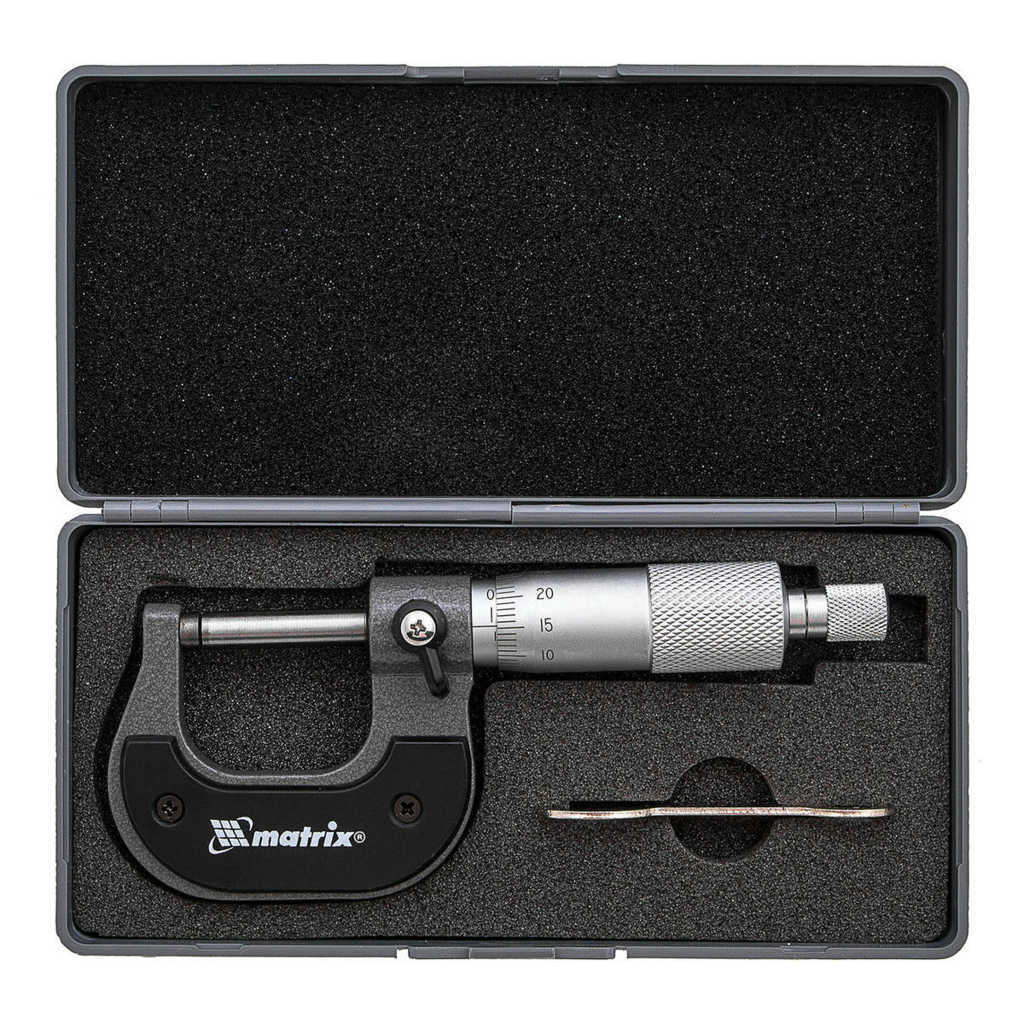 MATRIX 317255 Микрометр механический, 0-25 мм preview 3