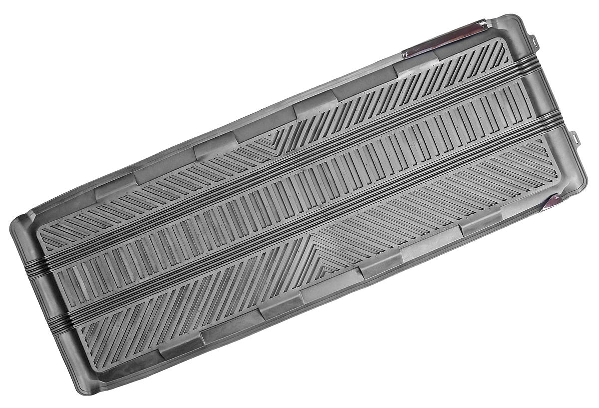 Коврики резиновые универсальные для заднего ряда черные 127*45см (1шт) preview 1