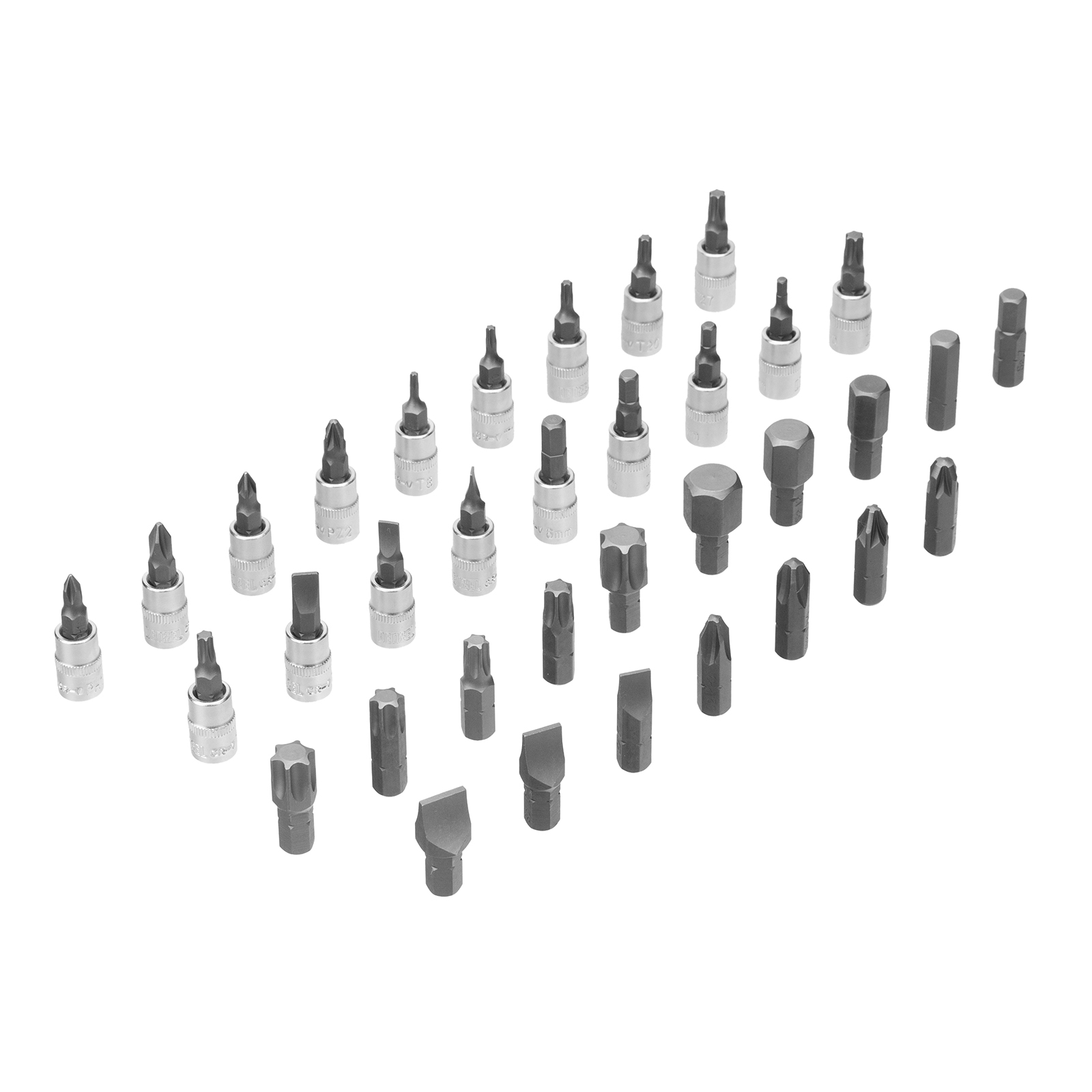 Набор инструмента 109 пред. 1/2", 1/4", CrV, S2 DENZEL preview 10