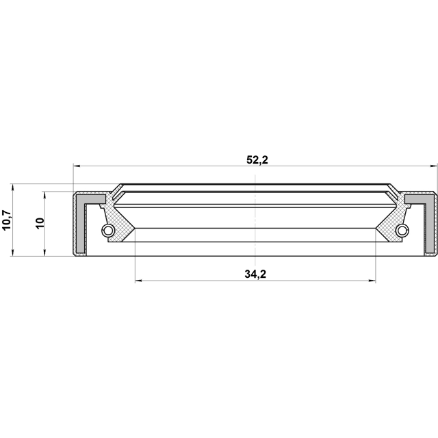 Сальник раздатки FEBEST 95IAY-36521011X preview 2