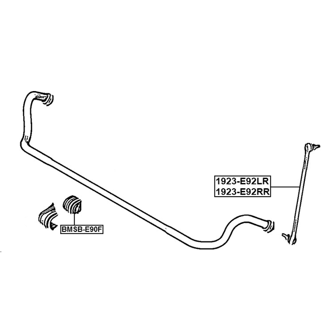 Тяга стабилизатора передняя левая preview 2