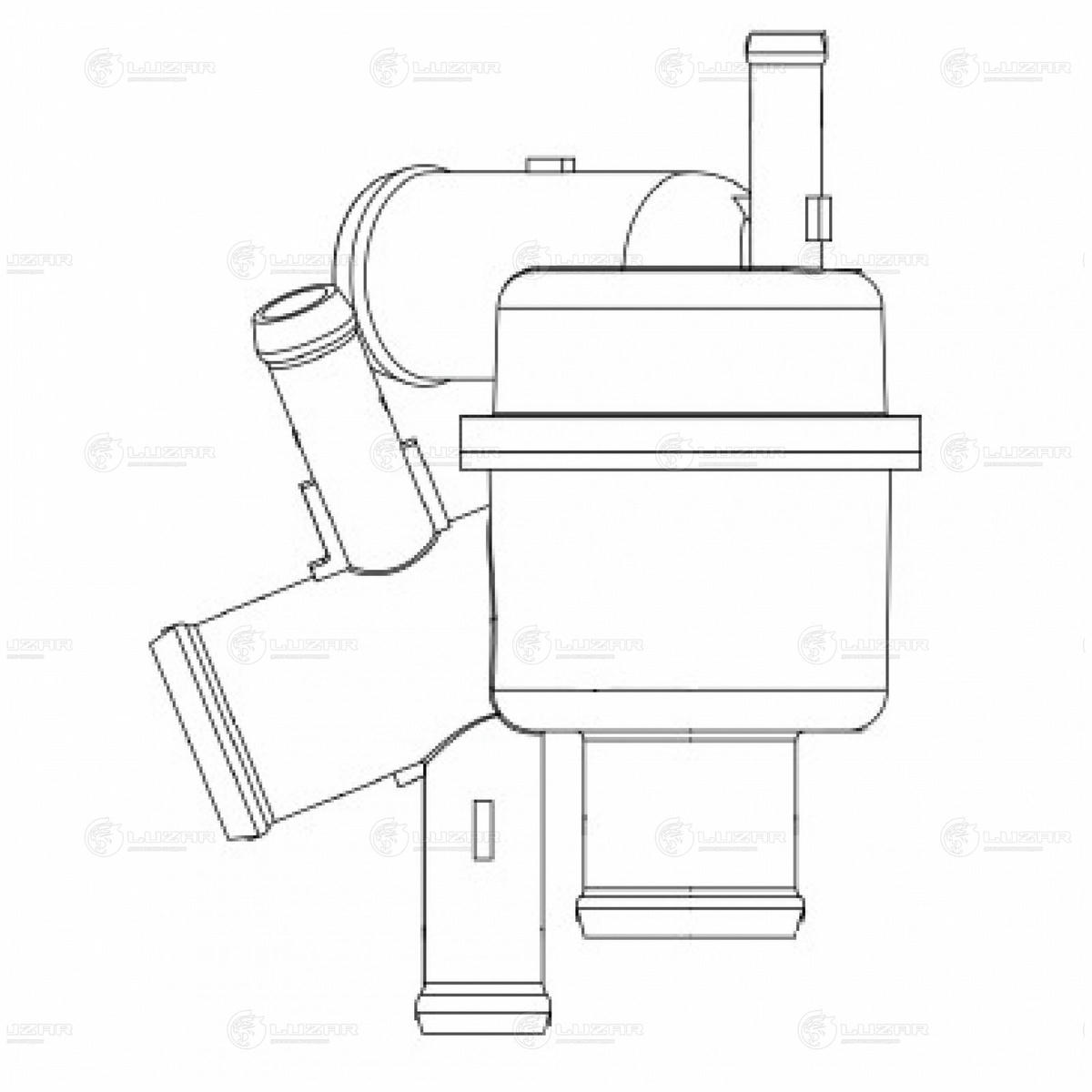Термостат для а/м Land Rover Discovery III (04-) 2.7D Euro 2/3 (82 C) (c корпусом) (LT 1023) preview 4