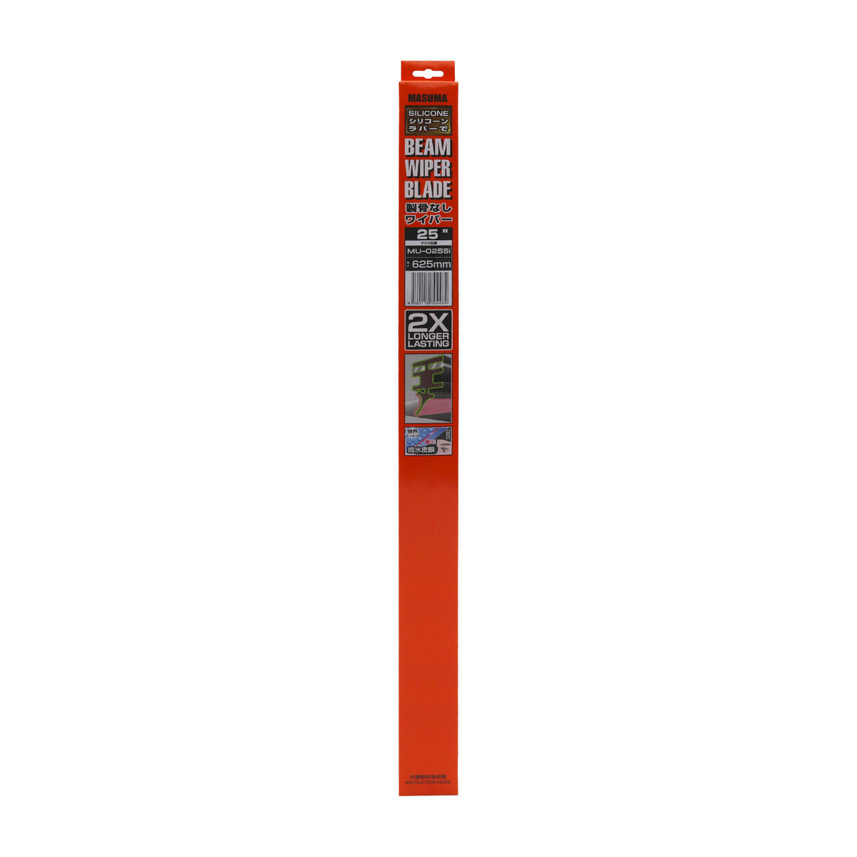 Щетка стеклоочистителя 625 мм бескаркасная 1 шт MASUMA Beam Wiper Blade MU-025Si preview 5