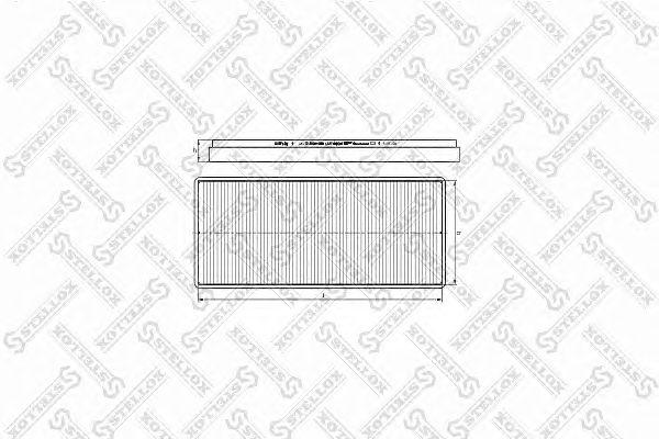 Фильтр воздушный Stellox 87-11801-SX preview 2
