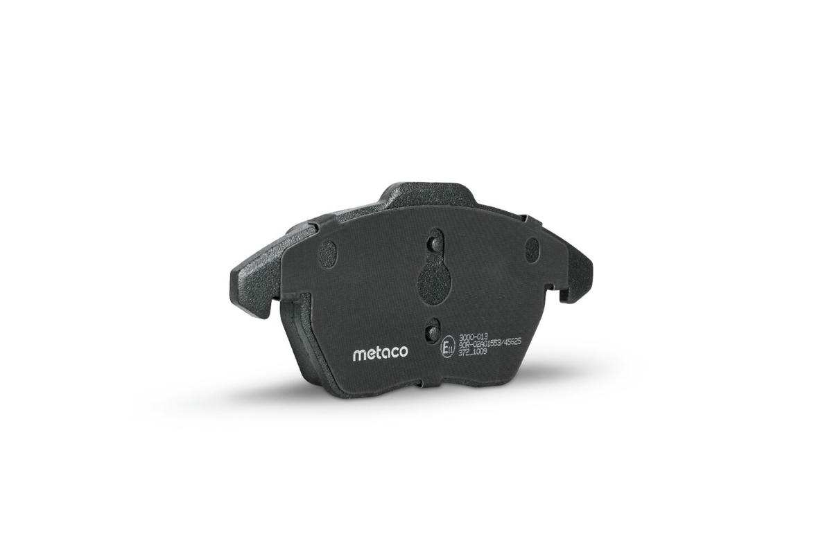 Колодки тормозные передние к-кт metaco 3000-013 preview 4