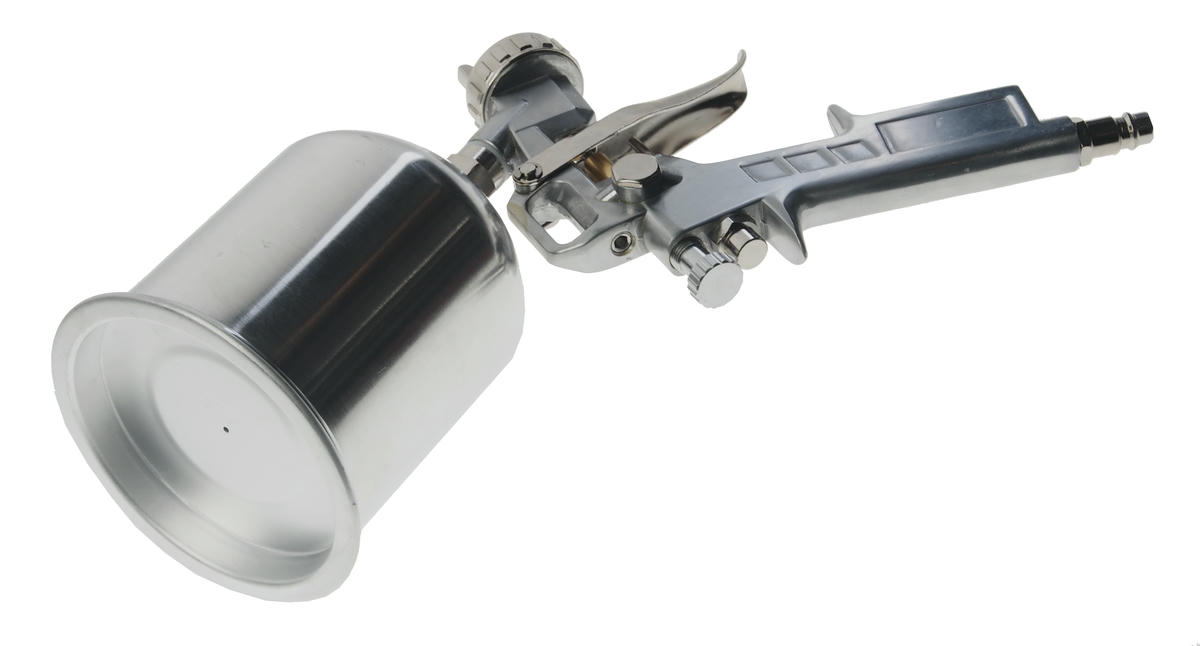 Краскопульт с верх. алюминиевым бачком 600мл 1,5мм ЭВРИКА preview 3