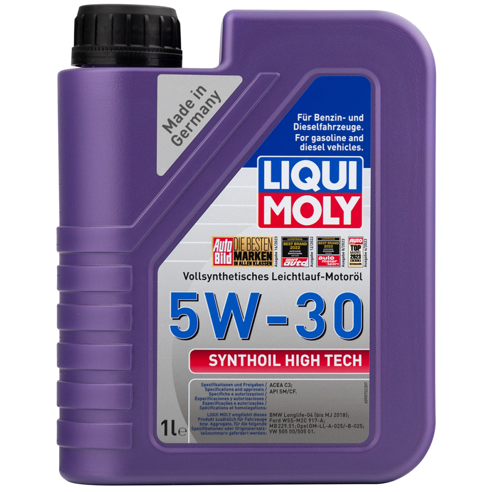 Масло моторное LIQUI MOLY SINTHOIL HIGH TECH 5w30 1л синт. preview 1