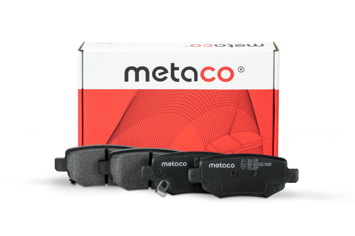 Колодки тормозные задние к-кт metaco 3010-235 preview 1 Колодки тормозные задние к-кт metaco 3010-235 preview 1
