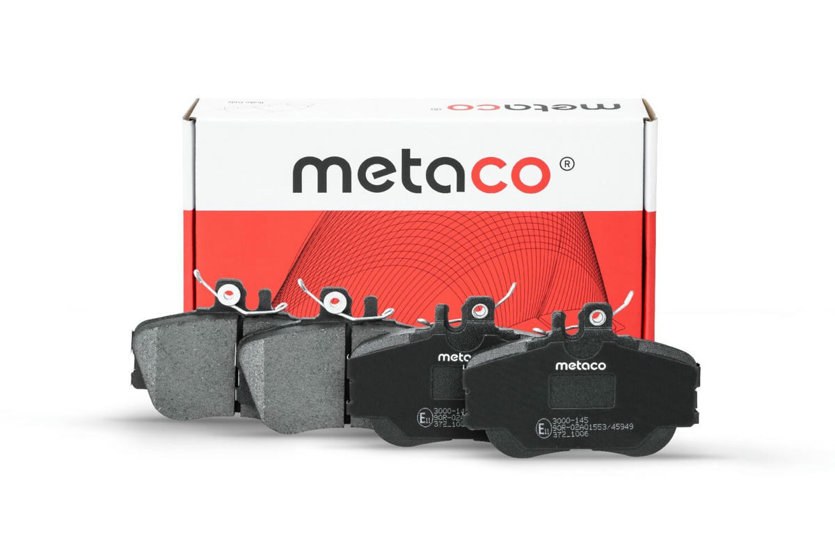 Колодки тормозные передние к-кт metaco 3000-145 preview 1 Колодки тормозные передние к-кт metaco 3000-145 preview 1