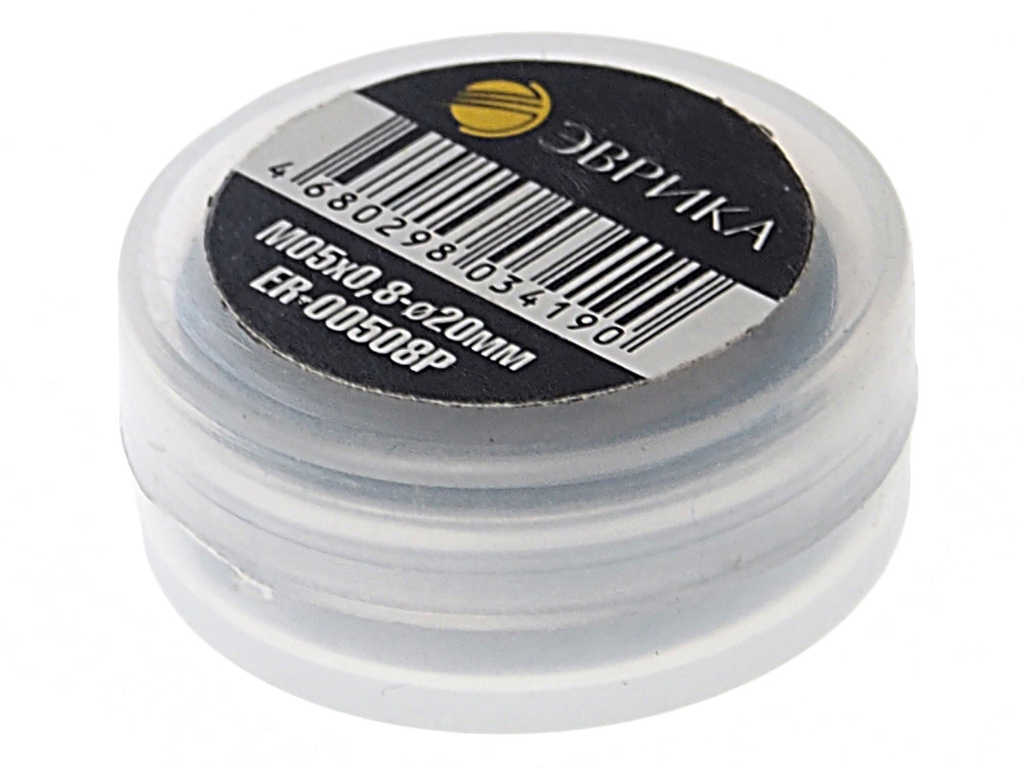 Плашка M05x0,8-o20мм, в пластиковом футляре ЭВРИКА preview 1