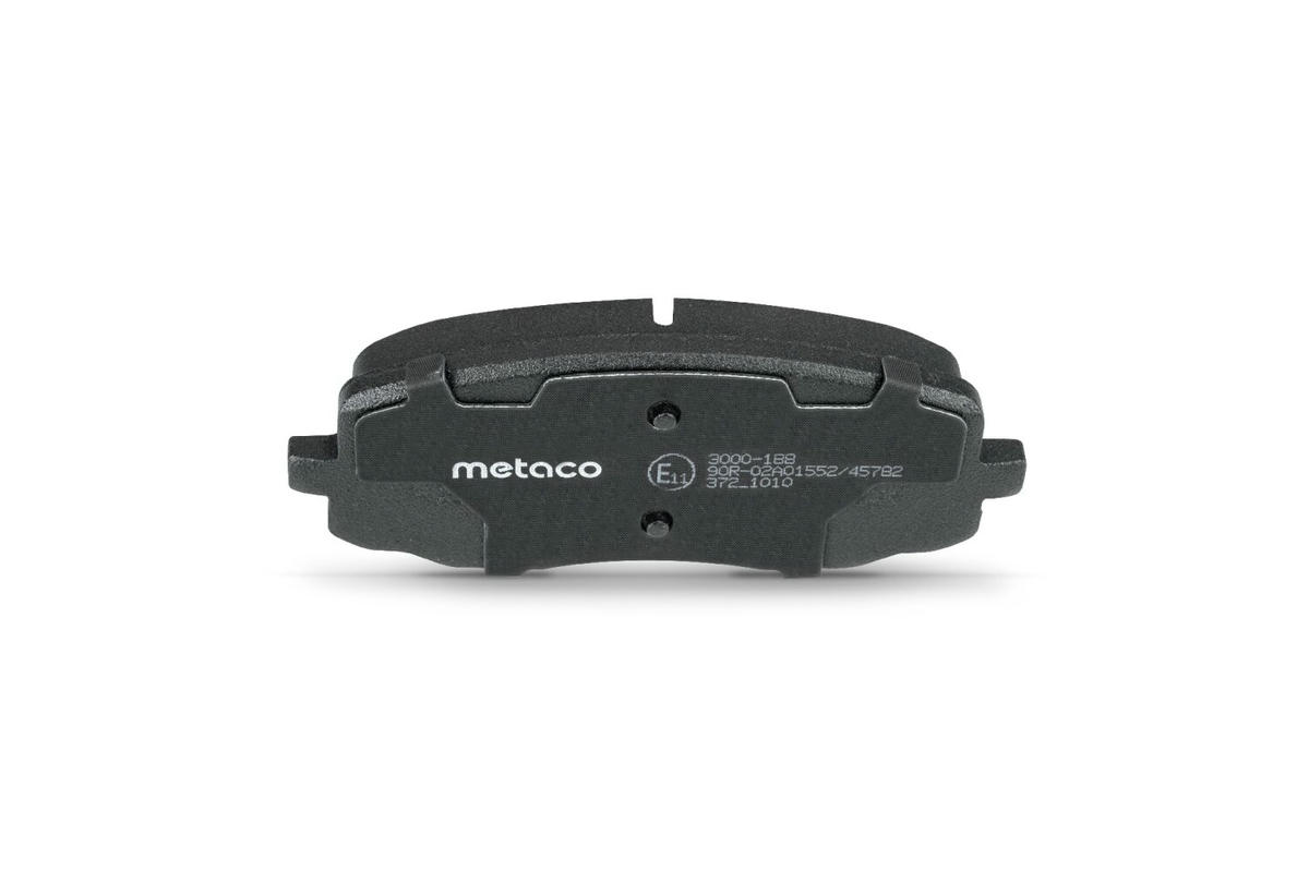 Колодки тормозные передние к-кт metaco 3000-188 preview 5