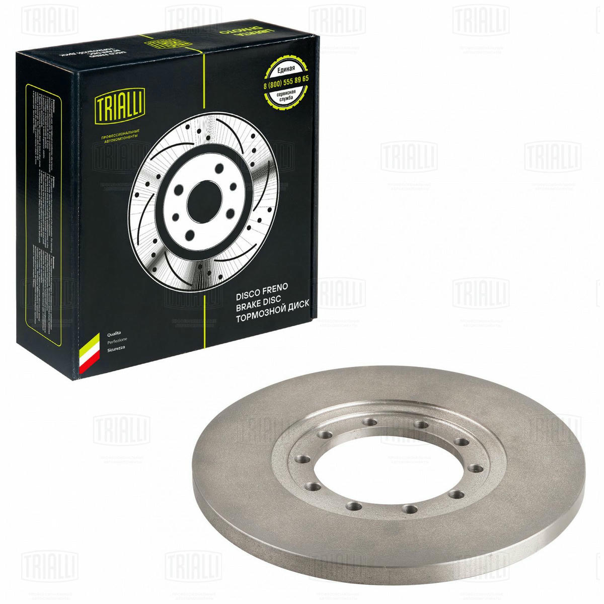 Диск тормозной задний TRIALLI DF 105104 preview 2 Диск тормозной задний TRIALLI DF 105104 preview 2