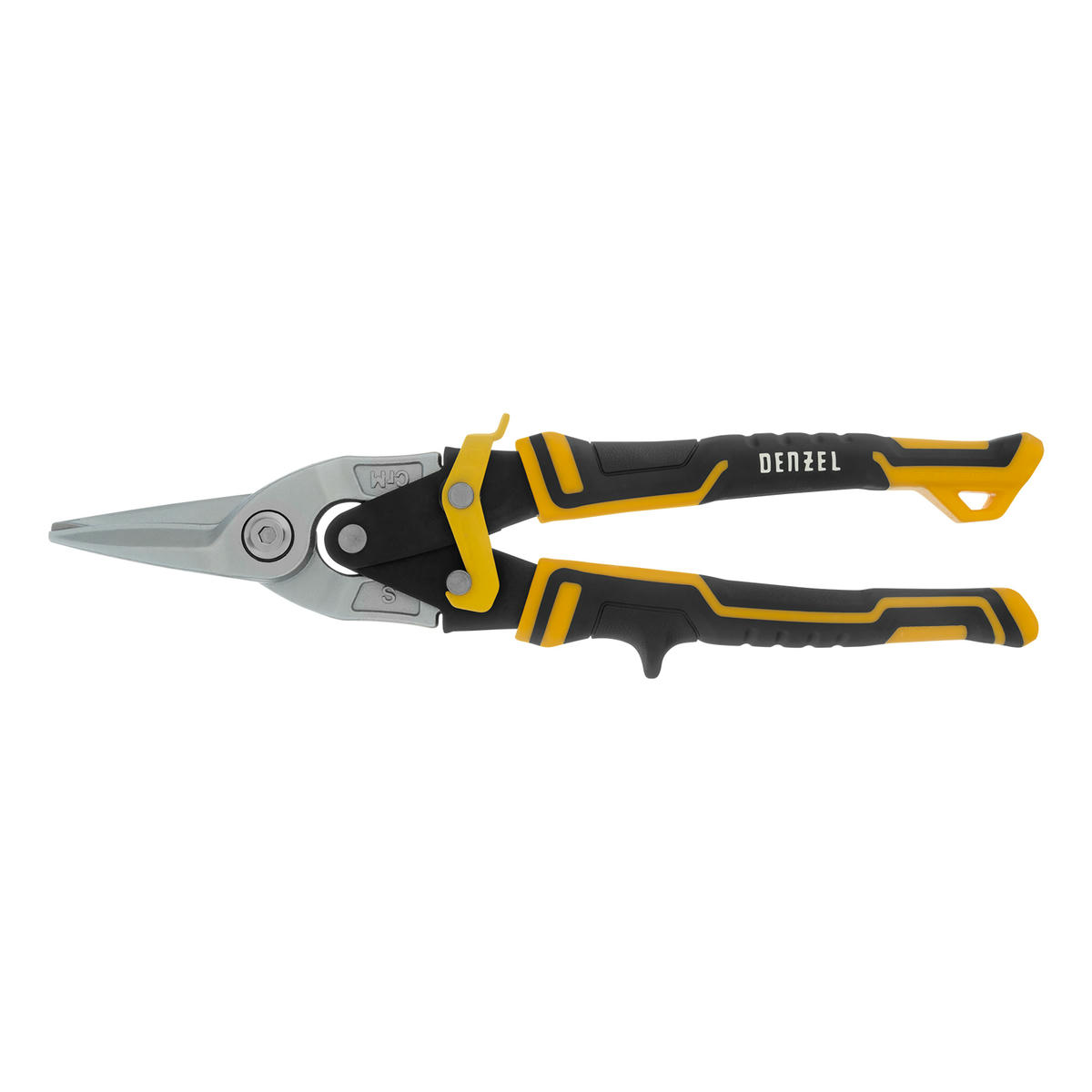 Ножницы по металлу,270мм, прямой рез,сталь-CrMo, трехкомп.рук-ки Denzel preview 3
