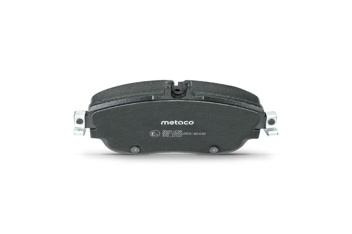 Колодки тормозные передние к-кт metaco 3000-238 preview 5 Колодки тормозные передние к-кт metaco 3000-238 preview 5