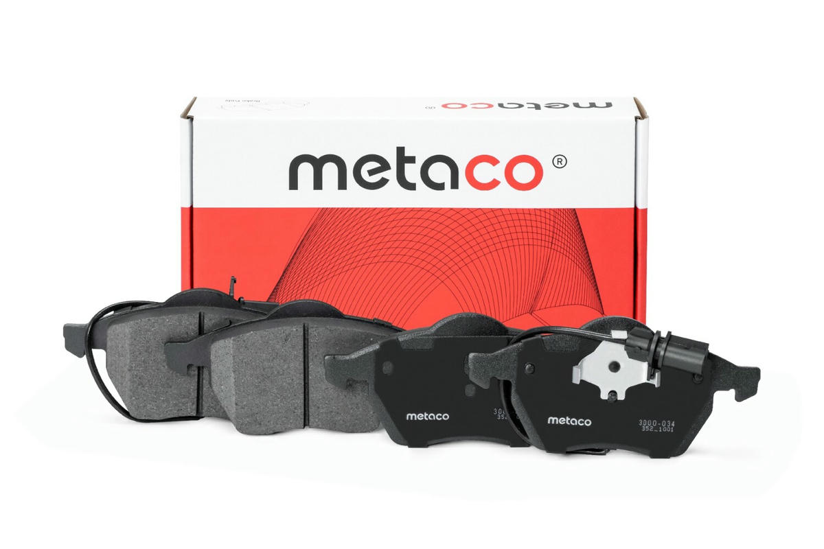 Колодки тормозные передние к-кт metaco 3000-034 preview 1 Колодки тормозные передние к-кт metaco 3000-034 preview 1