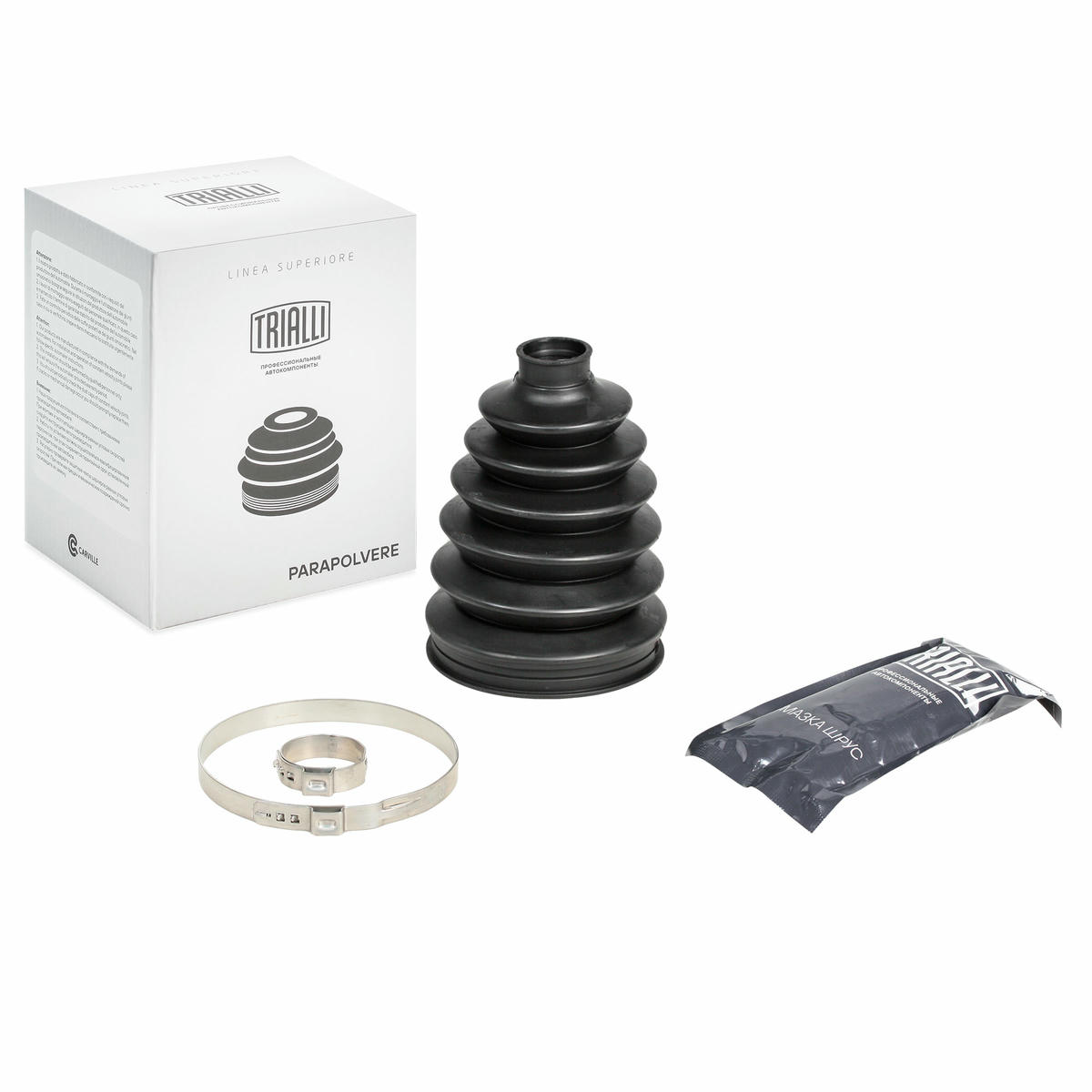 Пыльник ШРУСа для а/м Honda CR-V (95-) (наруж.перед.компл: хомуты/смазка) (TPEE) (FG 2309) preview 1