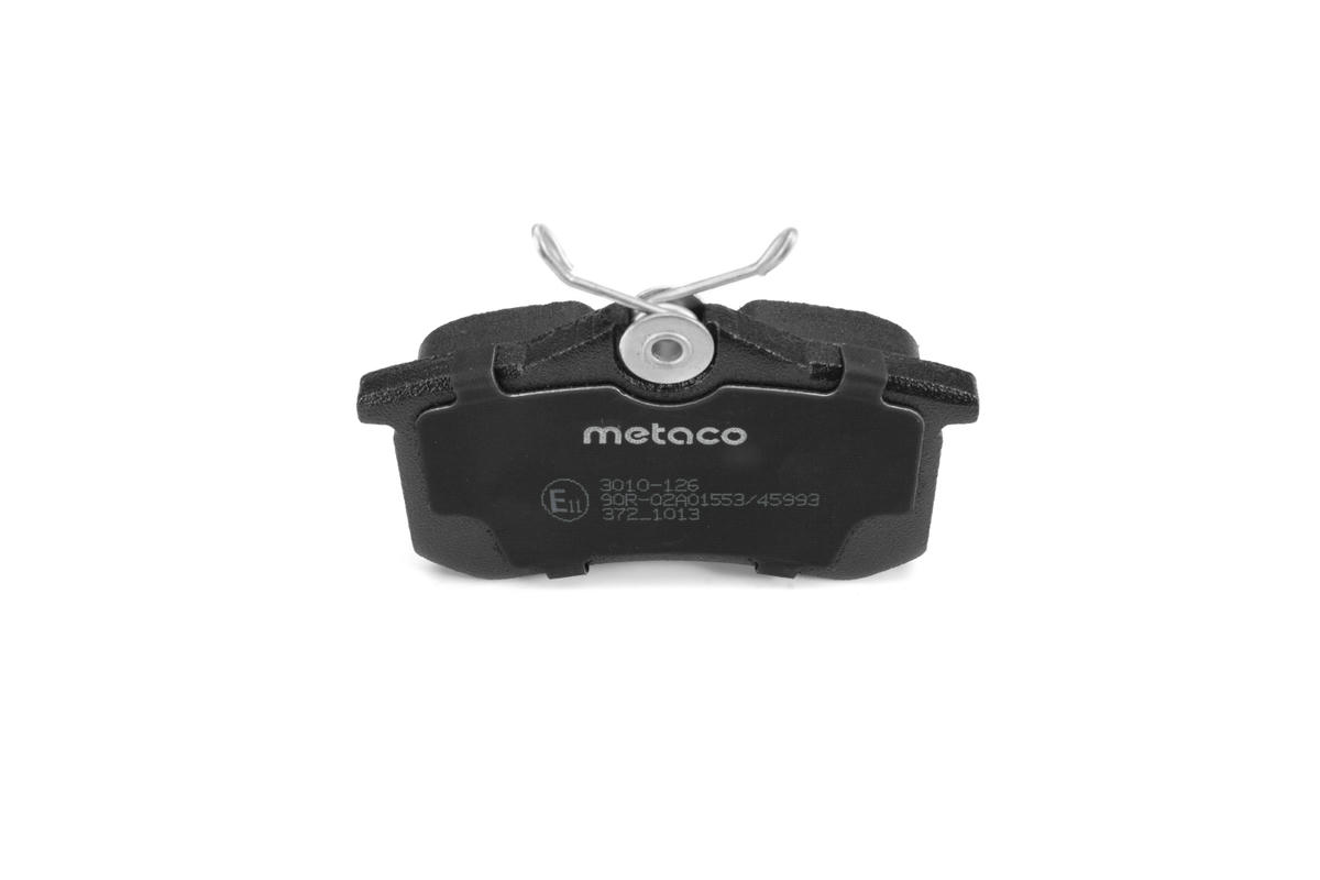 Колодки тормозные задние дисковые к-кт metaco 3010-126 preview 5 Колодки тормозные задние дисковые к-кт metaco 3010-126 preview 5