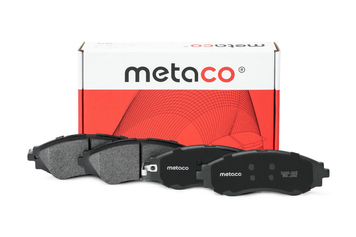 Колодки тормозные передние к-кт metaco 3000-005 preview 1 Колодки тормозные передние к-кт metaco 3000-005 preview 1