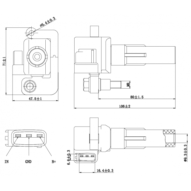 Катушка зажигания FEBEST 08640-003 preview 2