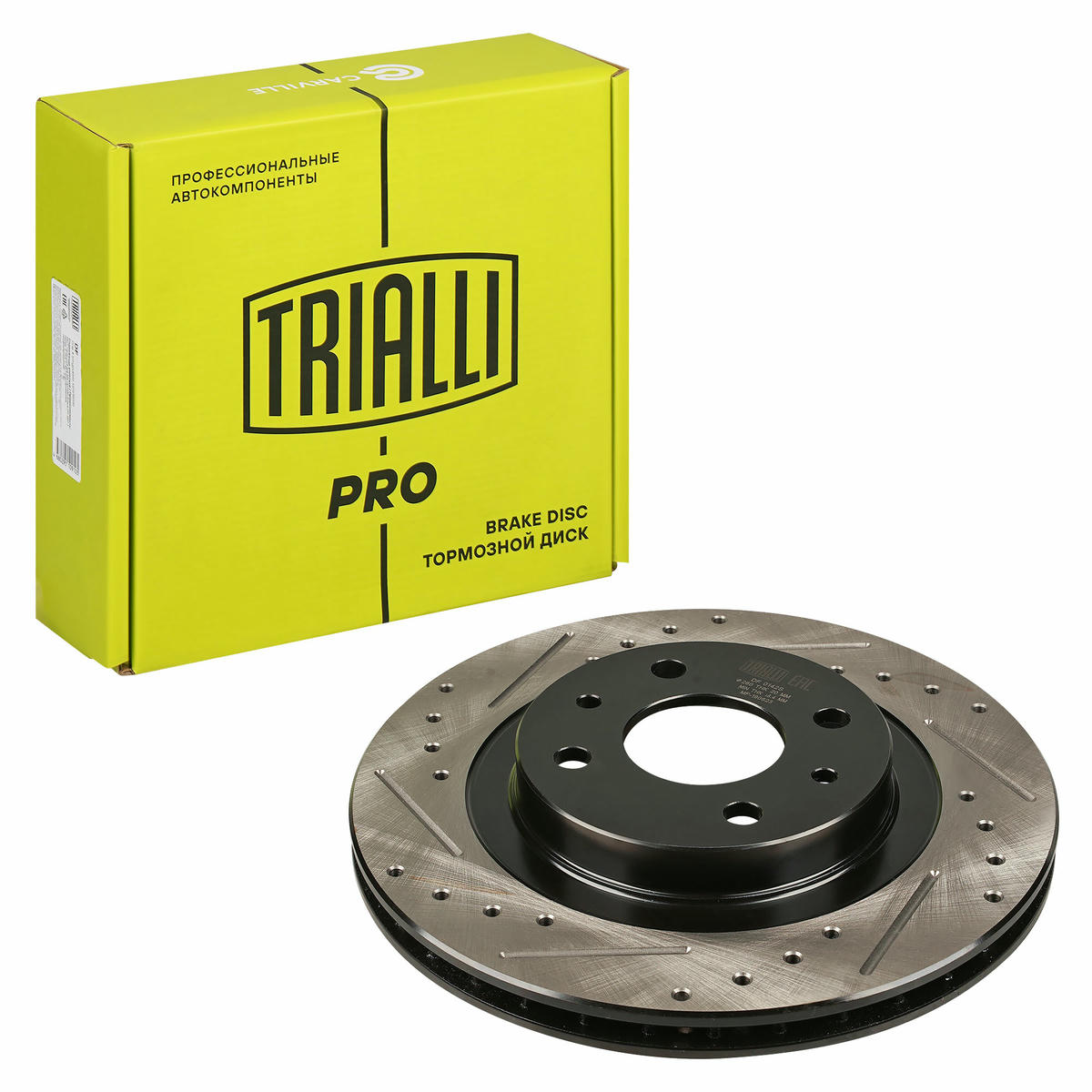 Диск тормозной передний вентилируемый TRIALLI DF 0142S preview 1
