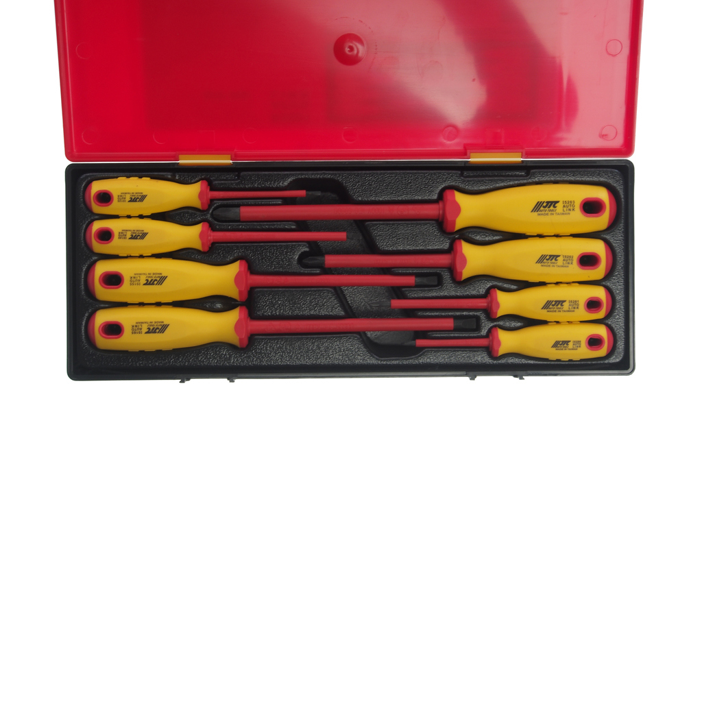 Набор отверток диэлектрических 8шт (ст. арт. JTC-K9071) JTC /1 preview 2