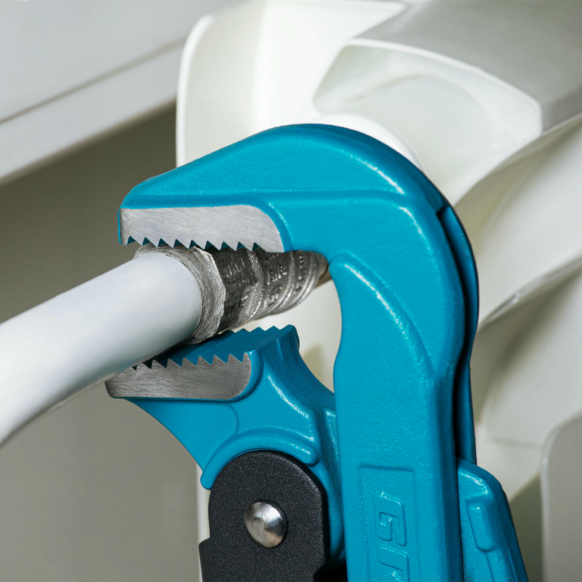 GROSS 15605 Ключ трубный рычажный, №3, 2", цельнокованый, CrV, тип - "L preview 1