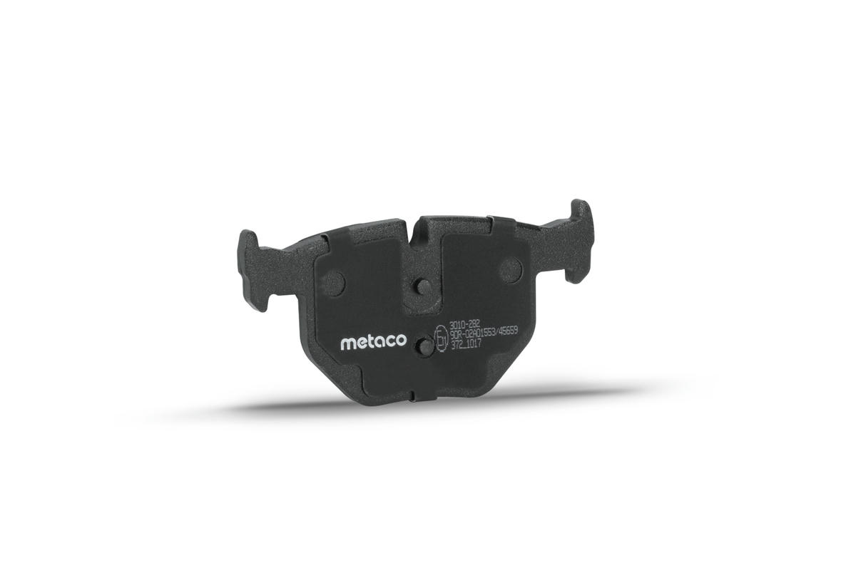 Колодки тормозные задние к-кт metaco 3010-282 preview 3