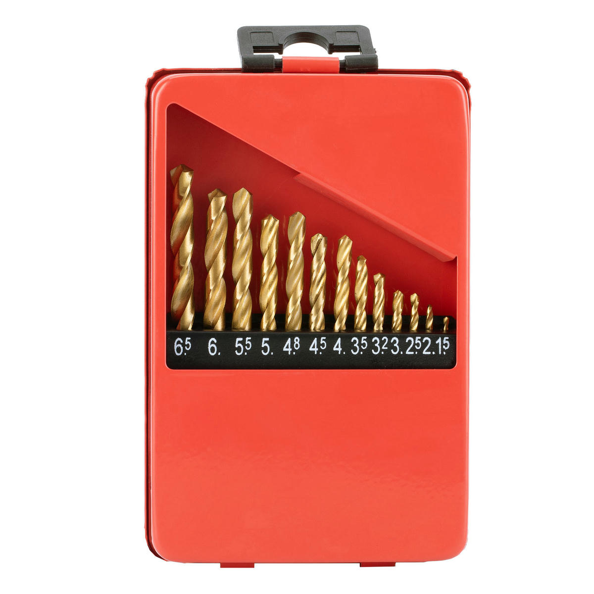 Набор сверл по металлу 1,5-6,5мм (через 0,5мм+3,2мм; 4,8мм)13шт. MATRIX preview 4