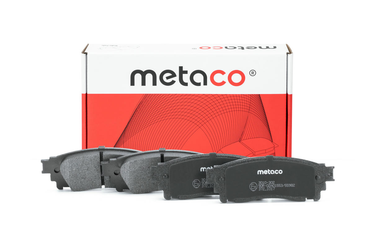 Колодки тормозные задние к-кт metaco 3010-302 preview 1