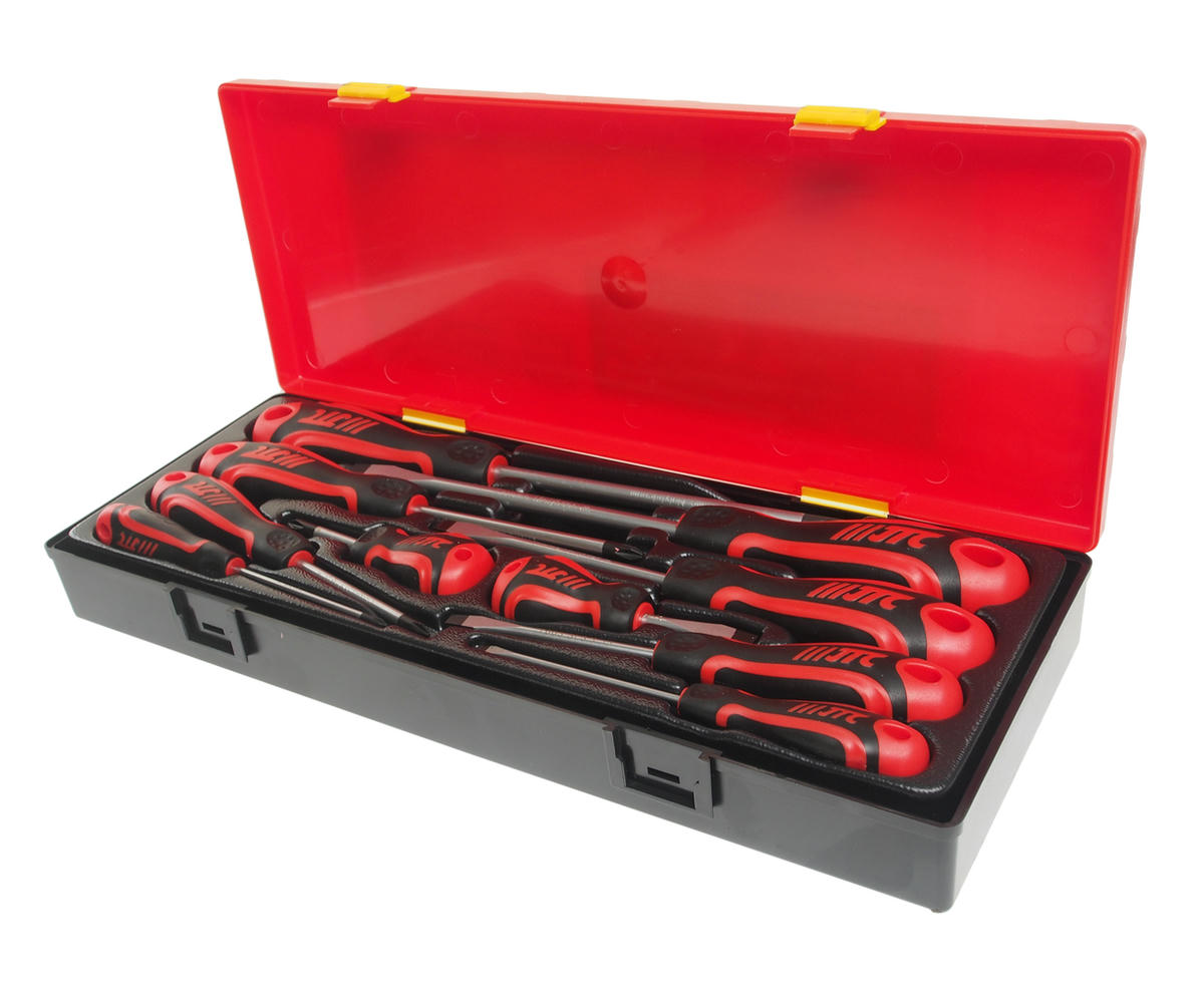 Набор отверток усиленных в кейсе 10шт (ст. арт. JTC-K7101) JTC /1 preview 1