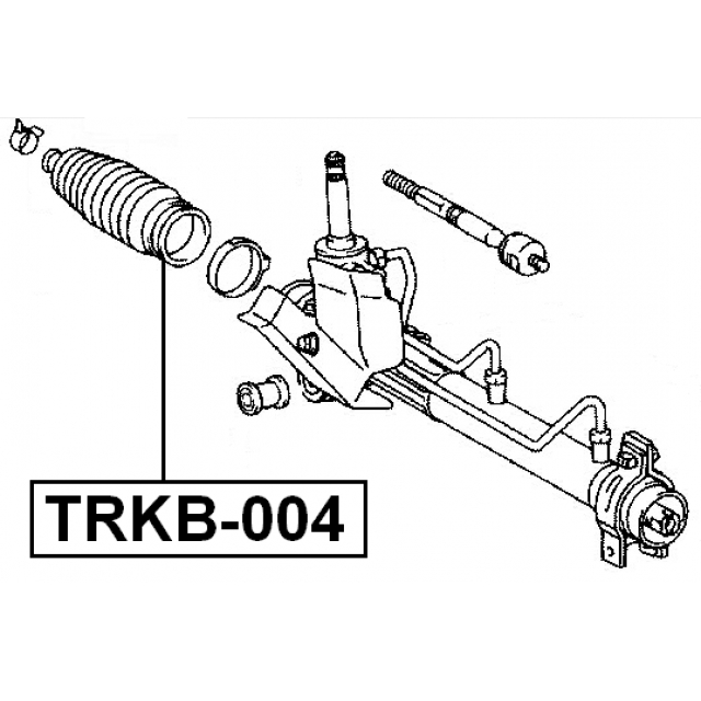 TRKB-004_пыльник рейки рулевой! Toyota Yaris 1.5VVTi TS 01> preview 2 TRKB-004_пыльник рейки рулевой! Toyota Yaris 1.5VVTi TS 01> preview 2