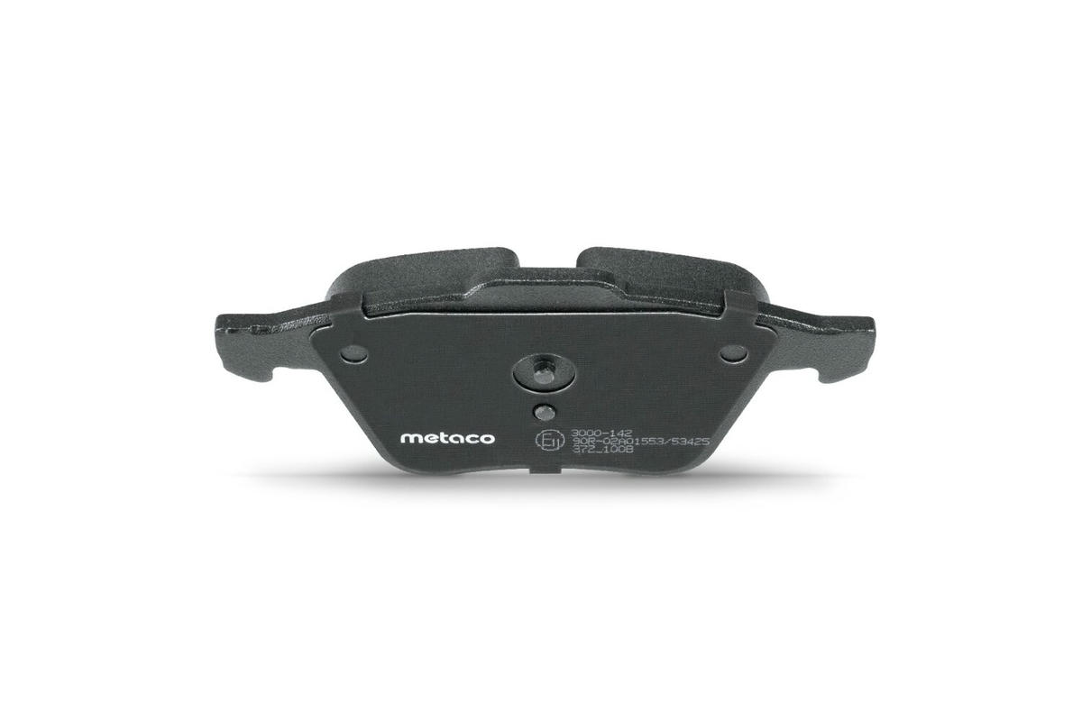 Колодки тормозные передние к-кт metaco 3000-142 preview 5