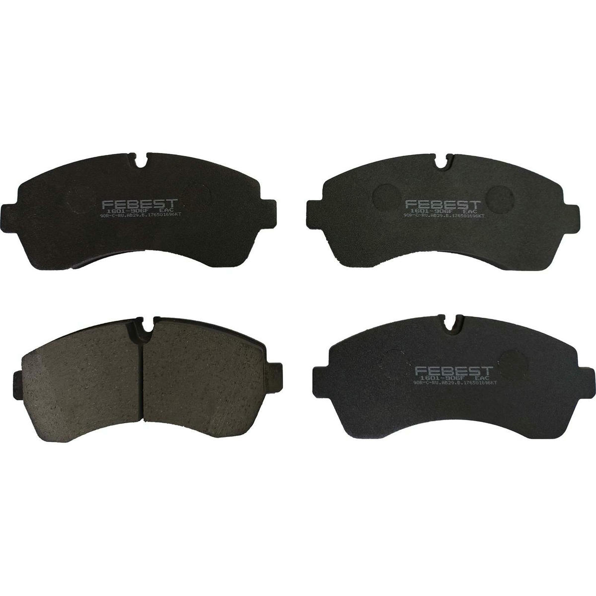Колодки тормозные передние к-кт FEBEST 1601-906F preview 1 Колодки тормозные передние к-кт FEBEST 1601-906F preview 1