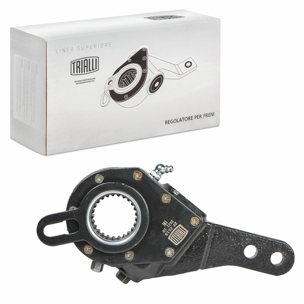 Рычаг торм. рег. авт. (трещотка) для а/м МАЗ 5440, 544069, 643068 перед. (эволв. шлиц) (ZF 2519) preview 3