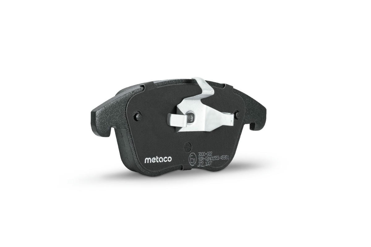 Колодки тормозные передние к-кт metaco 3000-022 preview 2