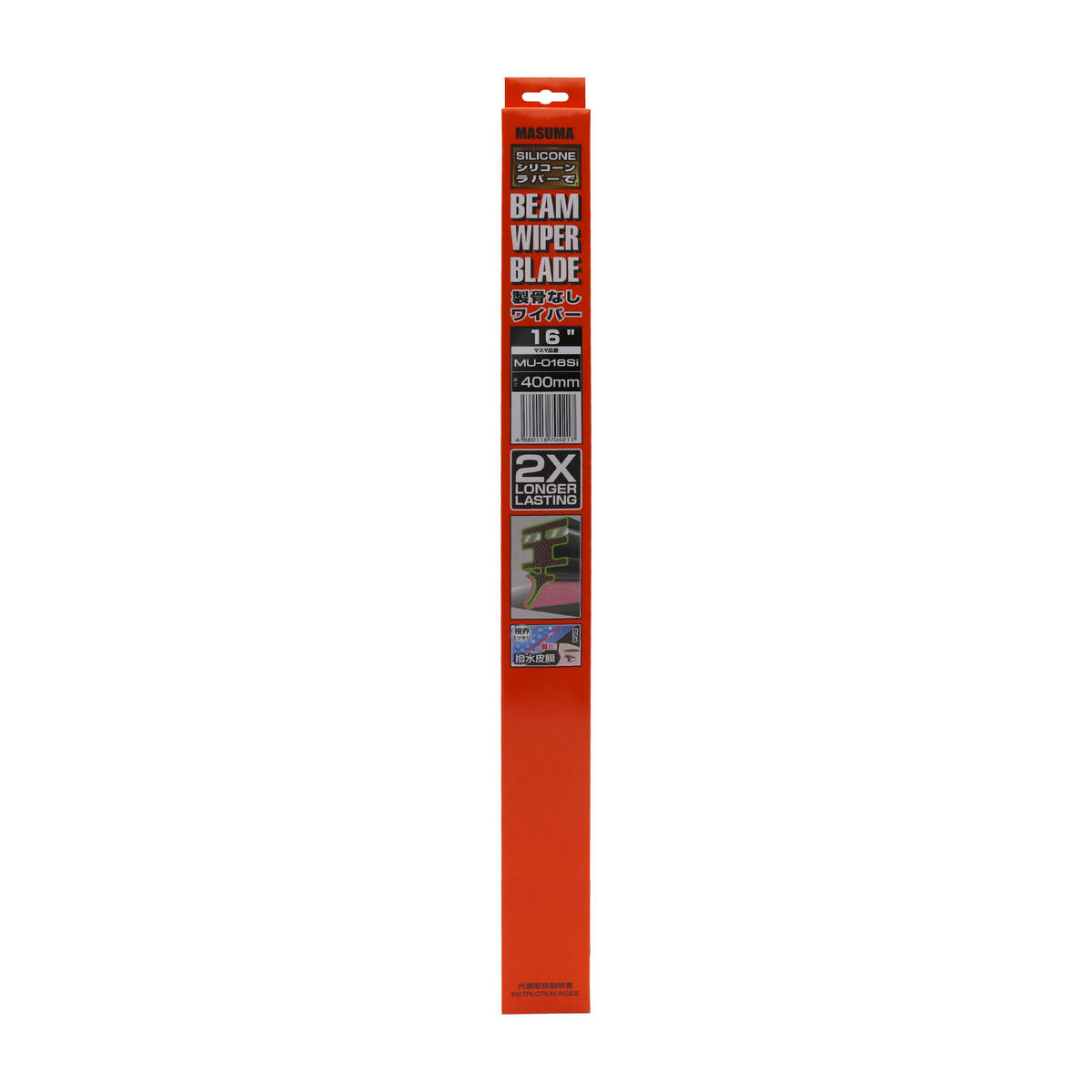 Щетка стеклоочистителя 400 мм бескаркасная 1 шт MASUMA Beam Wiper Blade MU-016Si preview 5