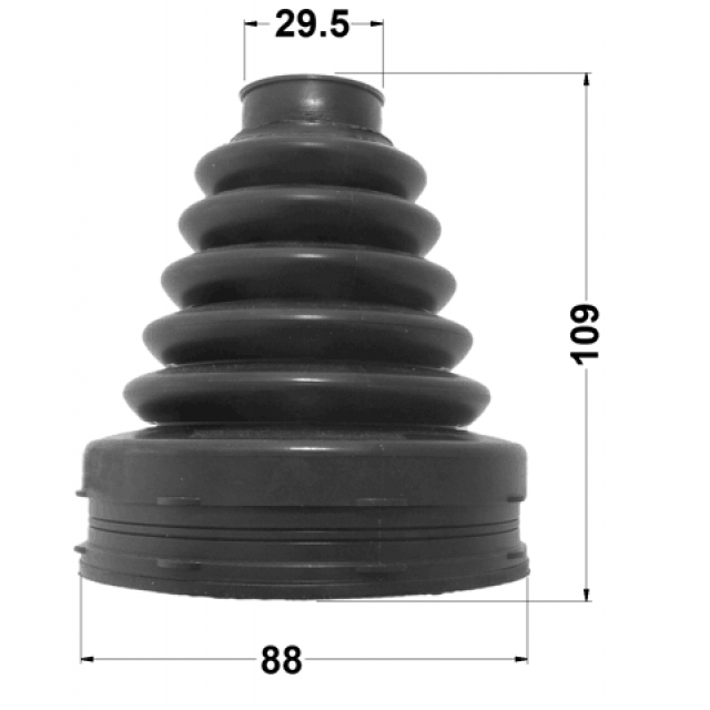 Пыльник ШРУСа внутренний FORD TRANSIT TT9 2006-2013 2115-TT9T preview 2