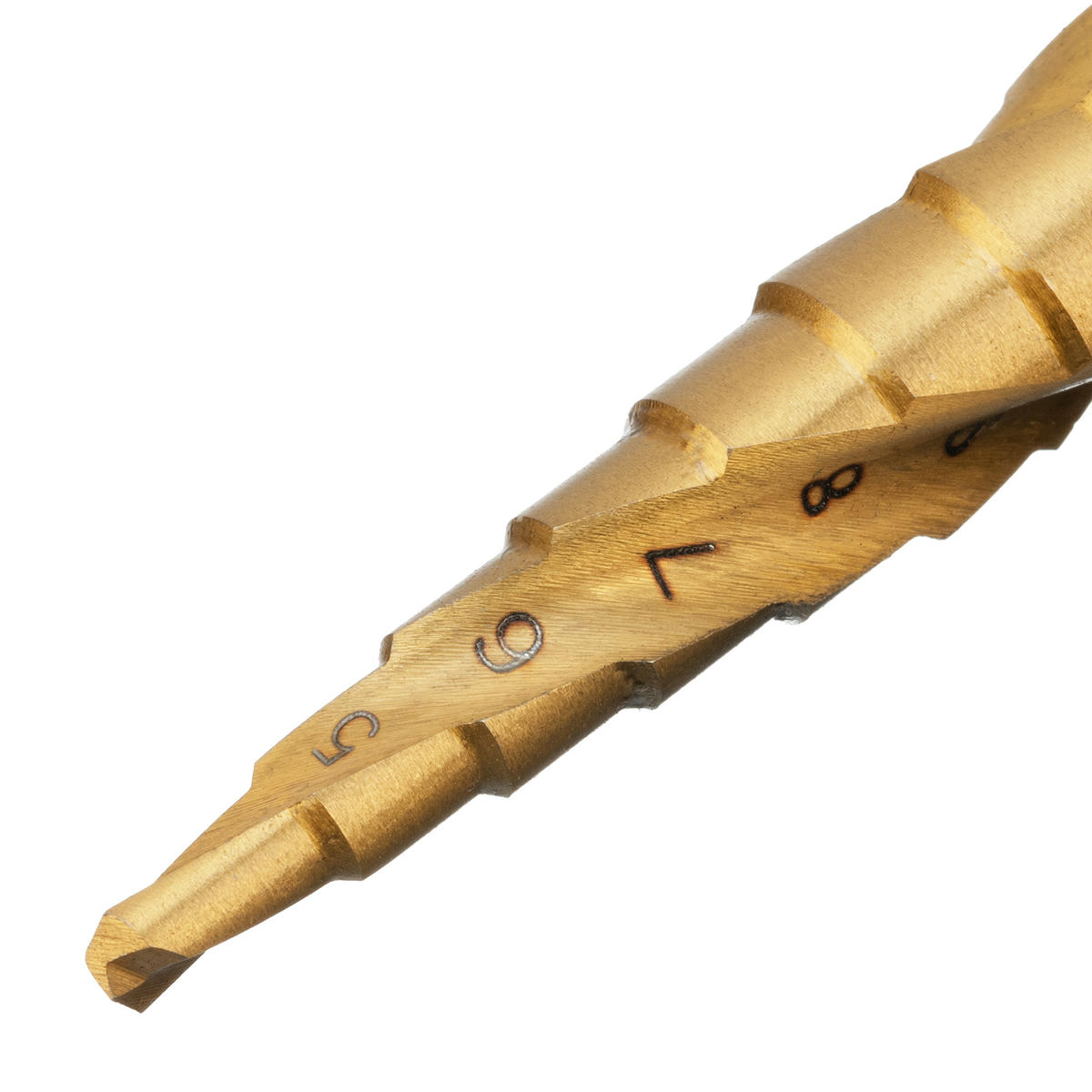 Сверло ступенчатое по металлу 4-12мм шестигр. хвостовик MATRIX preview 3