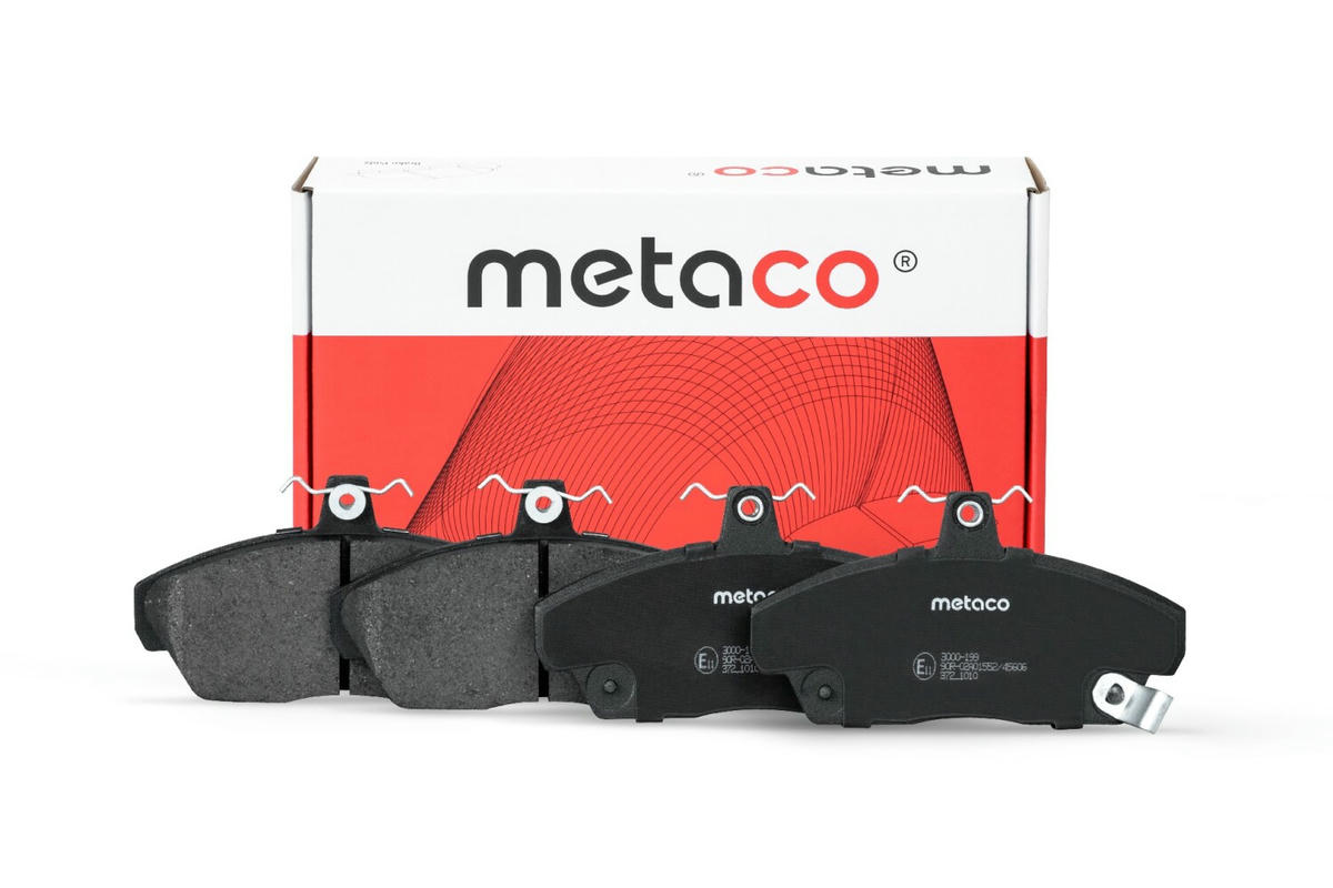 Колодки тормозные передние к-кт metaco 3000-199 preview 1